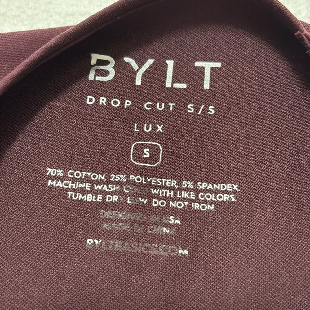 Bylt Basics drop cut lux tee shirt - Picture 2 of 3